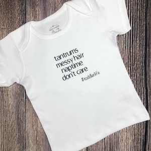 New Unisex short sleeve 24mo shirt